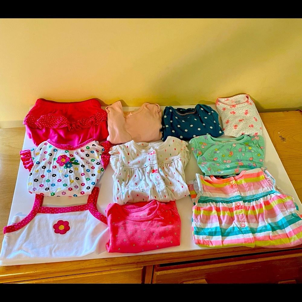 Bundle of 24 month girls clothes, 10 pieces